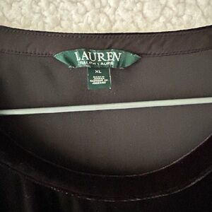 Lauren Ralph Lauren Classic Black Blouse